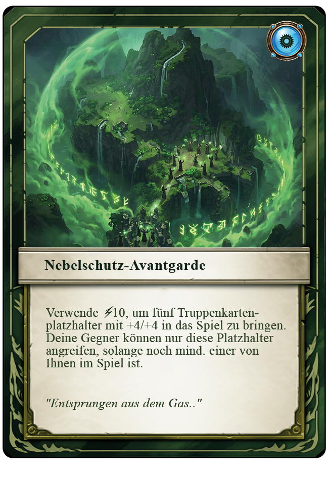 Nebelschutz-Avantgarde